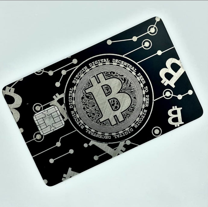Bitcoin Printed Debit Card - Status Cards